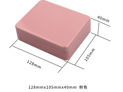 128×105×40mm长方形马口铁盒 喜糖饼干礼品盒包装收纳空铁罐